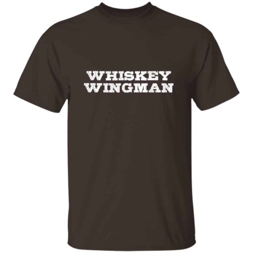 Whisky Wingman drinking shirt for party night