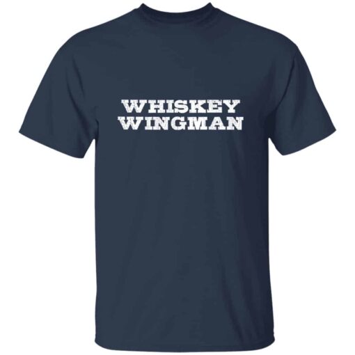 Whisky Wingman drinking shirt for party night