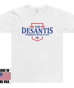 White DeSantis Air T-shirt for Conservatives White DeSantis Air T-shirt for Conservatives