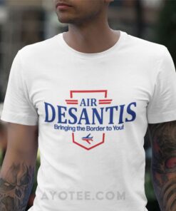 White DeSantis Air T-shirt for Conservatives White DeSantis Air T-shirt for Conservatives