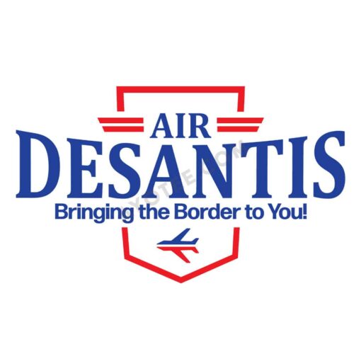 White DeSantis Air T-shirt for Conservatives