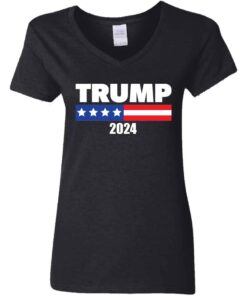 Women’s Trump 2024 Election V-Neck T-Shirt Women’s Trump 2024 Election V-Neck T-Shirt