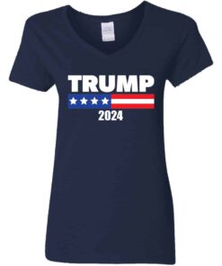 Women’s Trump 2024 Election V-Neck T-Shirt Women’s Trump 2024 Election V-Neck T-Shirt