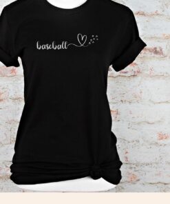 Baseball Heart Script Tshirt Baseball Mom Shirt Baseball Lover Baseball Heart Script Tshirt Baseball Mom Shirt Baseball Lover