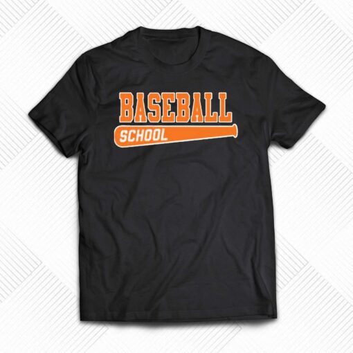 Baseball School Os Shirt