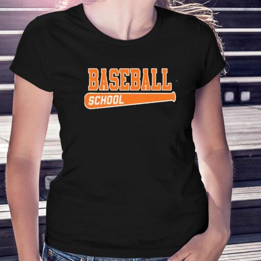 Baseball School Os Shirt