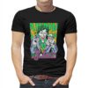 Batman Joker Laughing Mens Black T-shirt