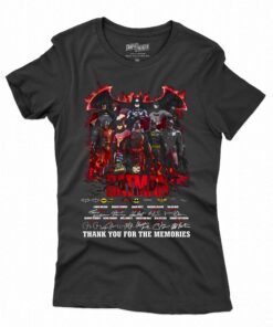 Batman Signature Thank You For The Memories Unisex T-shirt Batman Signature Thank You For The Memories Unisex T-shirt