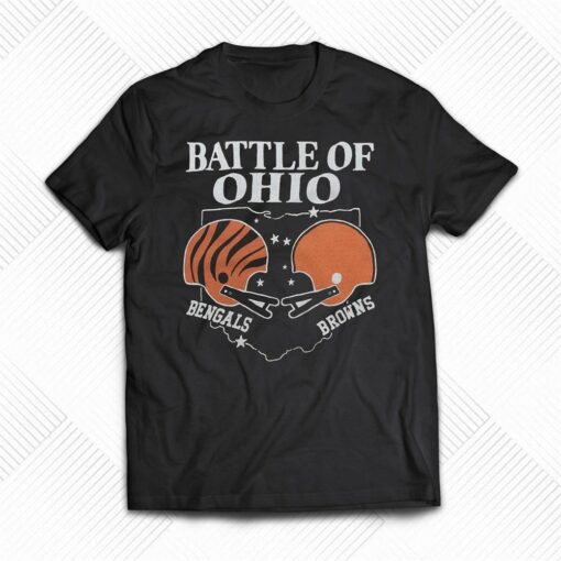 Battle Of Ohio Bengals And Browns Shirt