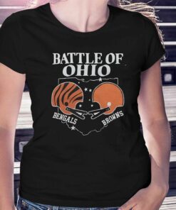 Battle Of Ohio Bengals And Browns Shirt Battle Of Ohio Bengals And Browns Shirt