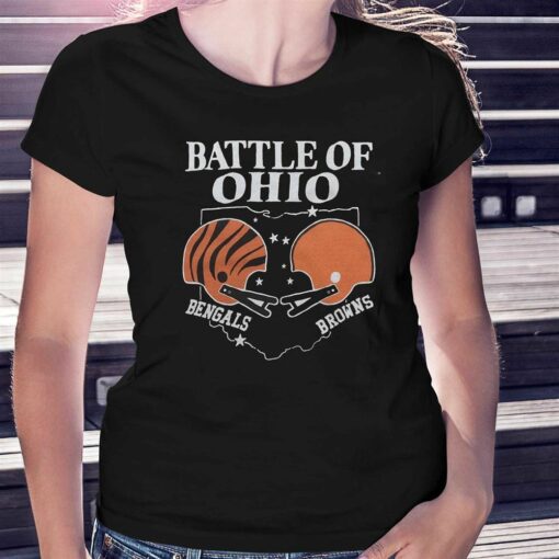 Battle Of Ohio Bengals And Browns Shirt