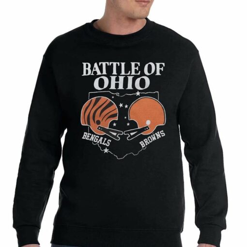 Battle Of Ohio Bengals And Browns Shirt