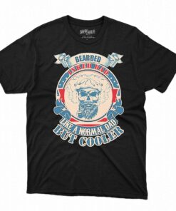 Bearded Inked Dad Like A Normal Dad But Cooler Vintage Shirt Bearded Inked Dad Like A Normal Dad But Cooler Vintage Shirt