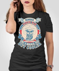 Bearded Inked Dad Like A Normal Dad But Cooler Vintage Shirt Bearded Inked Dad Like A Normal Dad But Cooler Vintage Shirt