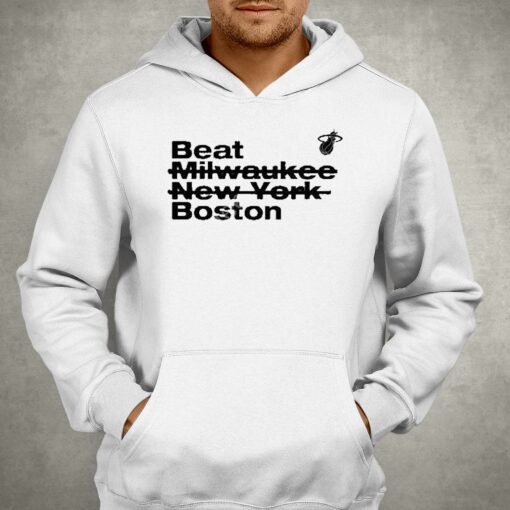 Beat Milwaukee New York Boston Shirt