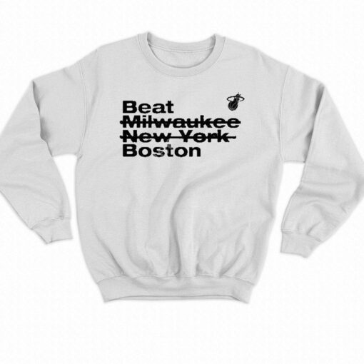 Beat Milwaukee New York Boston Shirt