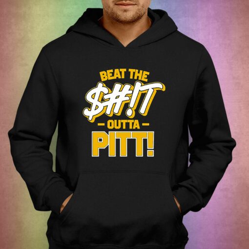 Beat The Shit Outta Pitt West Virginia T-shirt