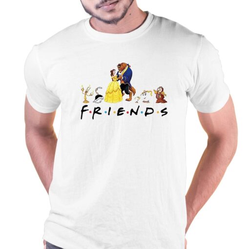 Beauty And The Beast Friends T-shirt