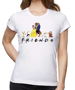 Beauty And The Beast Friends T-shirt