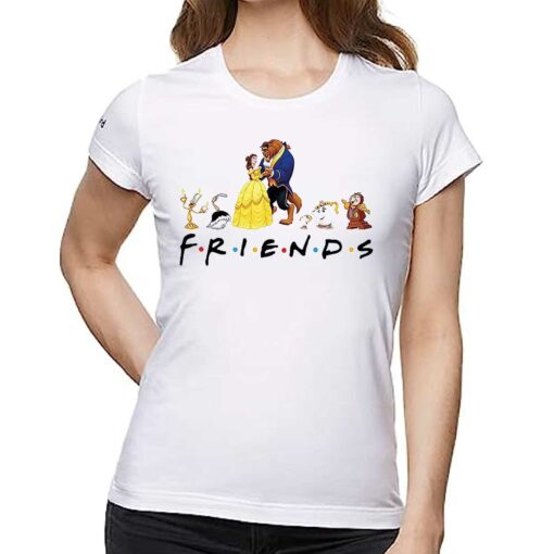 Beauty And The Beast Friends T-shirt