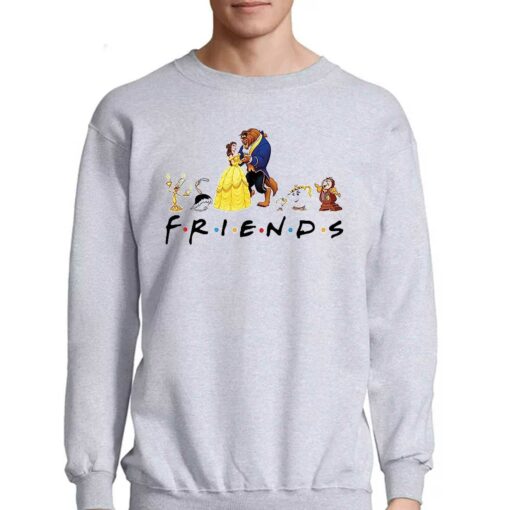 Beauty And The Beast Friends T-shirt