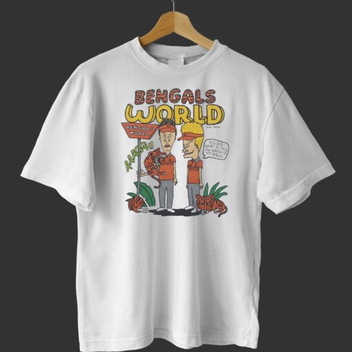 Beavis And Butthead X Cincinnati Bengals World Shirt