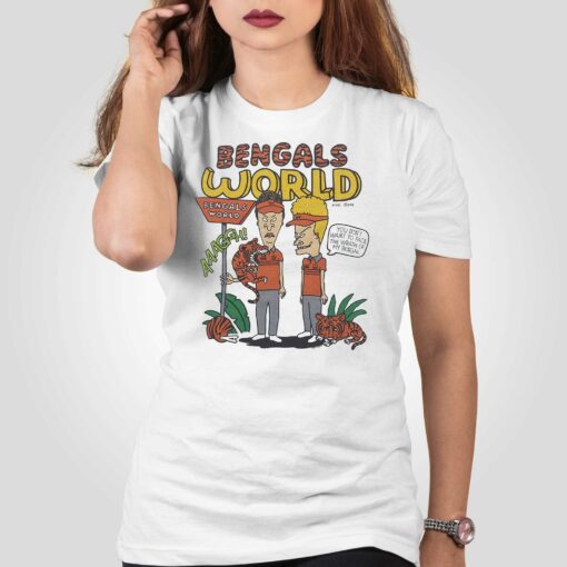 Beavis And Butthead X Cincinnati Bengals World Shirt