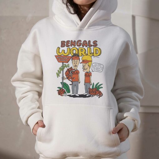 Beavis And Butthead X Cincinnati Bengals World Shirt