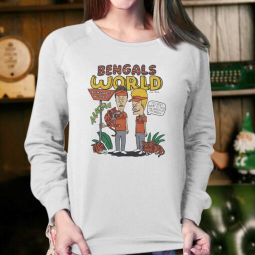 Beavis And Butthead X Cincinnati Bengals World Shirt