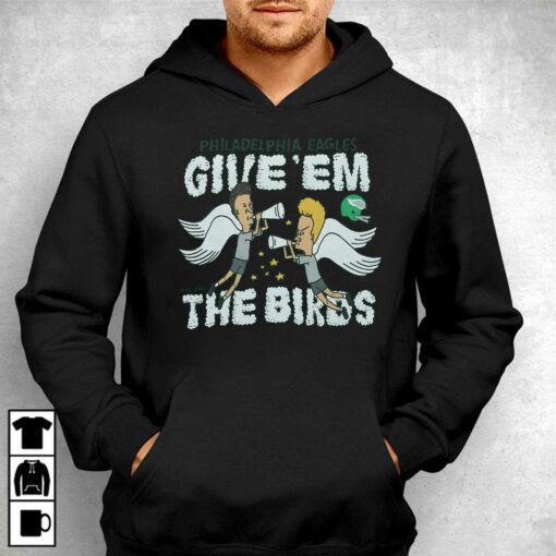 Beavis And Butthead X Philadelphia Eagles The Birds Shirt