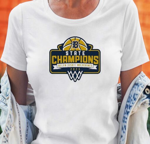 Belen Jesuit Wolverines 2023 Basketball State Champions Shirt