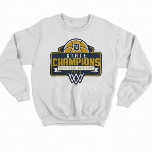 Belen Jesuit Wolverines Basketball 2023 State Champions Shirt