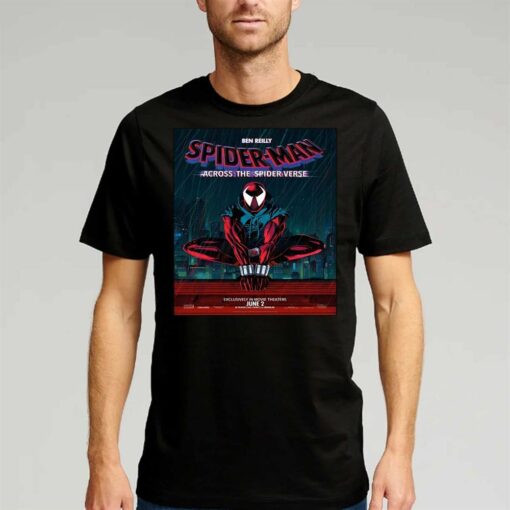 Ben Reilly Is Scarlet Spider In Spider Man Across The Spider Verse Vintage T-shirt