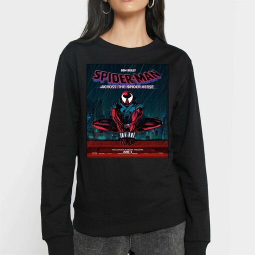 Ben Reilly Is Scarlet Spider In Spider Man Across The Spider Verse Vintage T-shirt