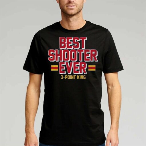 Best Shooter Ever 3-point King T-shirt