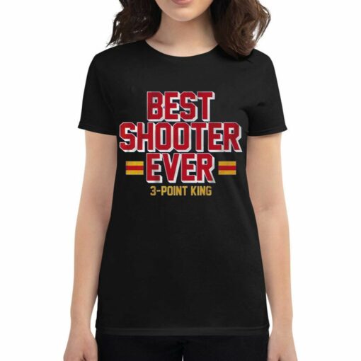 Best Shooter Ever 3-point King T-shirt