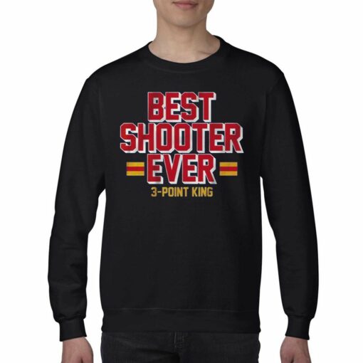 Best Shooter Ever 3-point King T-shirt