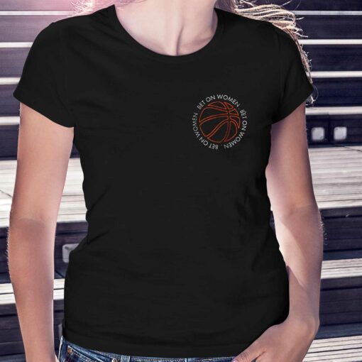 Bet On Women Circle Basketball Shirt