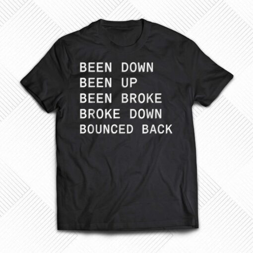 Beyonce Renaissance Cozy Lyrics Been Down T-shirt