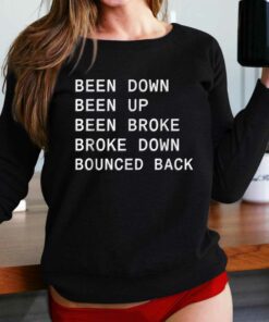 Beyonce Renaissance Cozy Lyrics Been Down T-shirt Beyonce Renaissance Cozy Lyrics Been Down T-shirt