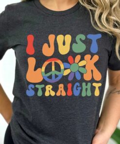 Bi Visibility Pride Lgbtq Unisex Shirt I Just Look Straight Bi Visibility Pride Lgbtq Unisex Shirt I Just Look Straight