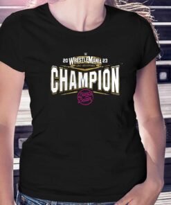 Bianca Belair Fanatics Branded Wrestlemania 39 Champion T-shirt Bianca Belair Fanatics Branded Wrestlemania 39 Champion T-shirt