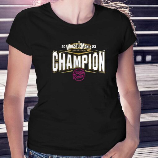 Bianca Belair Fanatics Branded Wrestlemania 39 Champion T-shirt