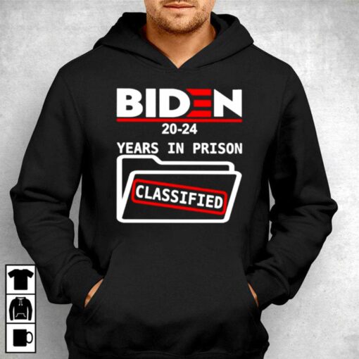 Biden 2024 Years In Prison Classified Shirt