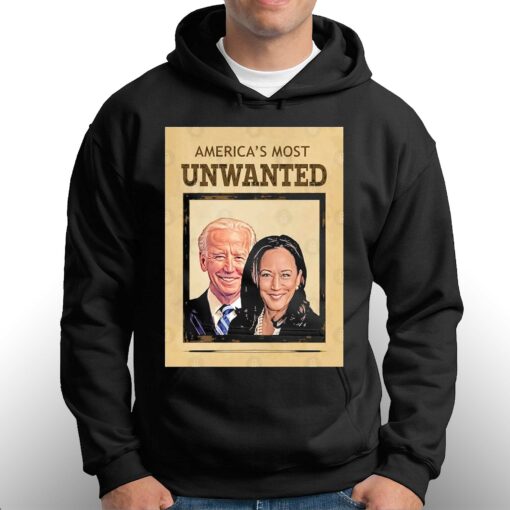 Biden Harris Americas Most Unwanted T-shirt