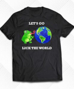Biden Lets Go Lick The World Shirt Biden Lets Go Lick The World Shirt