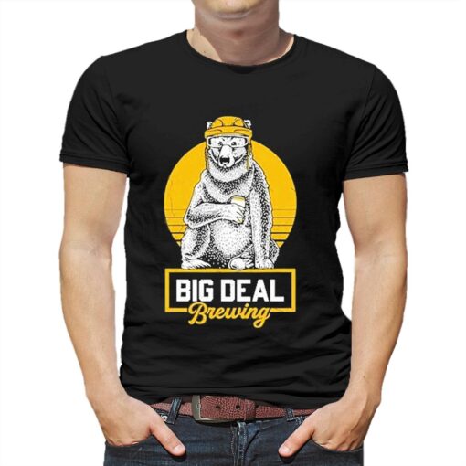 Big Deal Brewing Bear Vintage Shirt