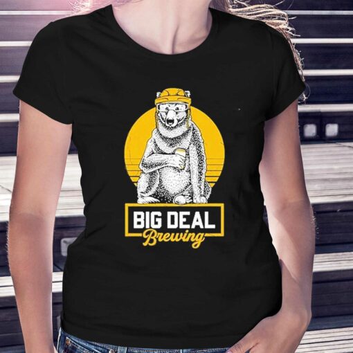 Big Deal Brewing Bear Vintage Shirt