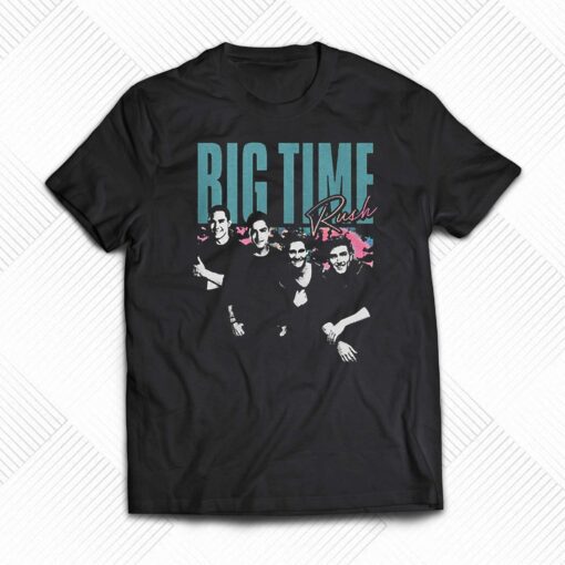 Big Time Rush Merch Madison Square Garden Tour Shirt