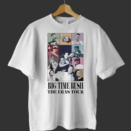 Big Time Rush The Eras Tour Shirt